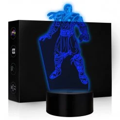 Mily Figures Mortal Kombat Sub-Zero MK9 Acrylic LED Lamp