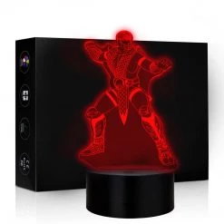 Mily Mortal Kombat Smoke MK9 Acrylic LED Lamp Figures