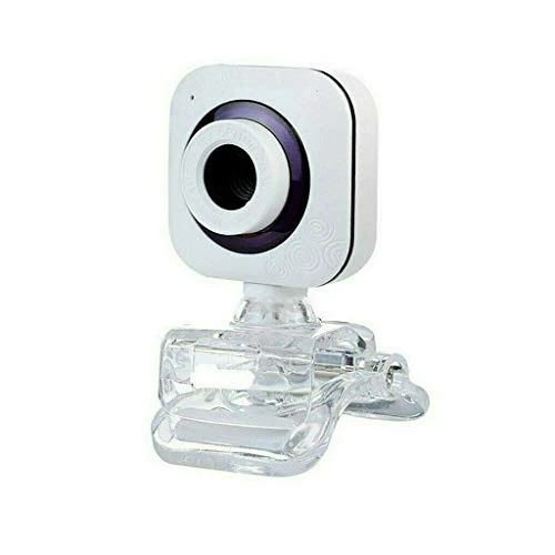 Cesar Webcam With Microphone 480P HD White Cam Camera Electronics 3 Cesar Webcam With Microphone 480P HD White Cam Camera Electronics