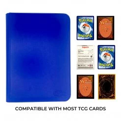 Mily TCG Supplies Totem World Blue Stitched 9-Pocket Zipper Binder 9 Mily TCG Supplies Totem World Blue Stitched 9-Pocket Zipper Binder