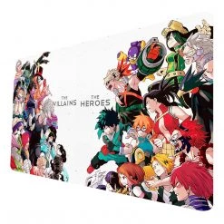 Mily TCG Supplies My Hero Academia Villains VS Heroes Playmat