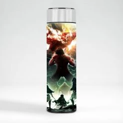 Mily Attack On Titan Promo Art Temperature Display Thermal Bottle Lifestyle