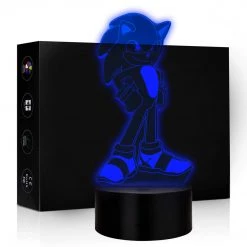 Mily Sonic The Hedgehog Sonic Acrylic LED Lamp DISCONTINUED Figures
