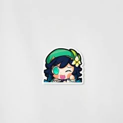 Mily Home Décor Genshin Impact Venti Chibi Lenticular Sticker