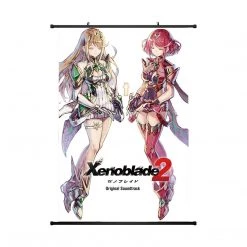 Mily Xenoblade Chronicles Pyra And Mythra Soundtrack 23 X 36 Inch Wall Scroll Poster