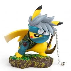 Mily Pokemon × Naruto Kakashi Pikachu 3rd Party Figure Figures