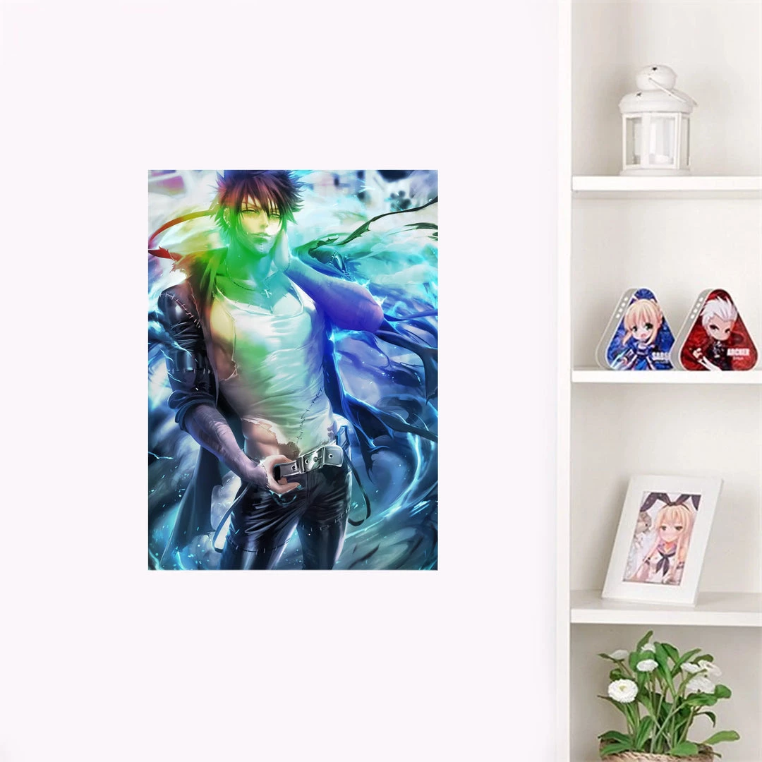 Mily My Hero Academia Dabi Pin Up "11 X 17" Metallic Glossy Art Print Lifestyle 5 Mily My Hero Academia Dabi Pin Up "11 X 17" Metallic Glossy Art Print Lifestyle