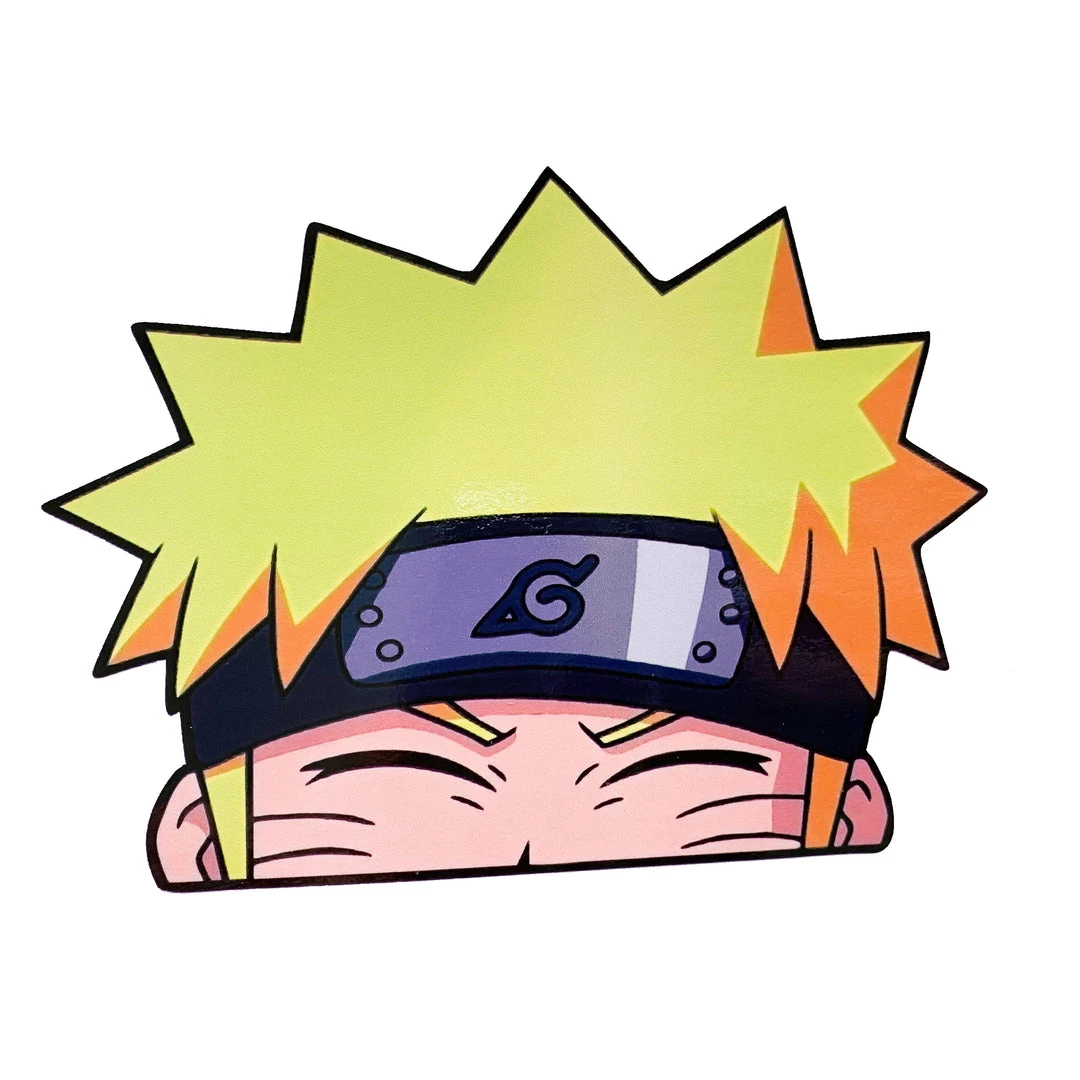 Mily Home Décor Naruto Shippuden: Naruto Peeker Sticker 3 Mily Home Décor Naruto Shippuden: Naruto Peeker Sticker