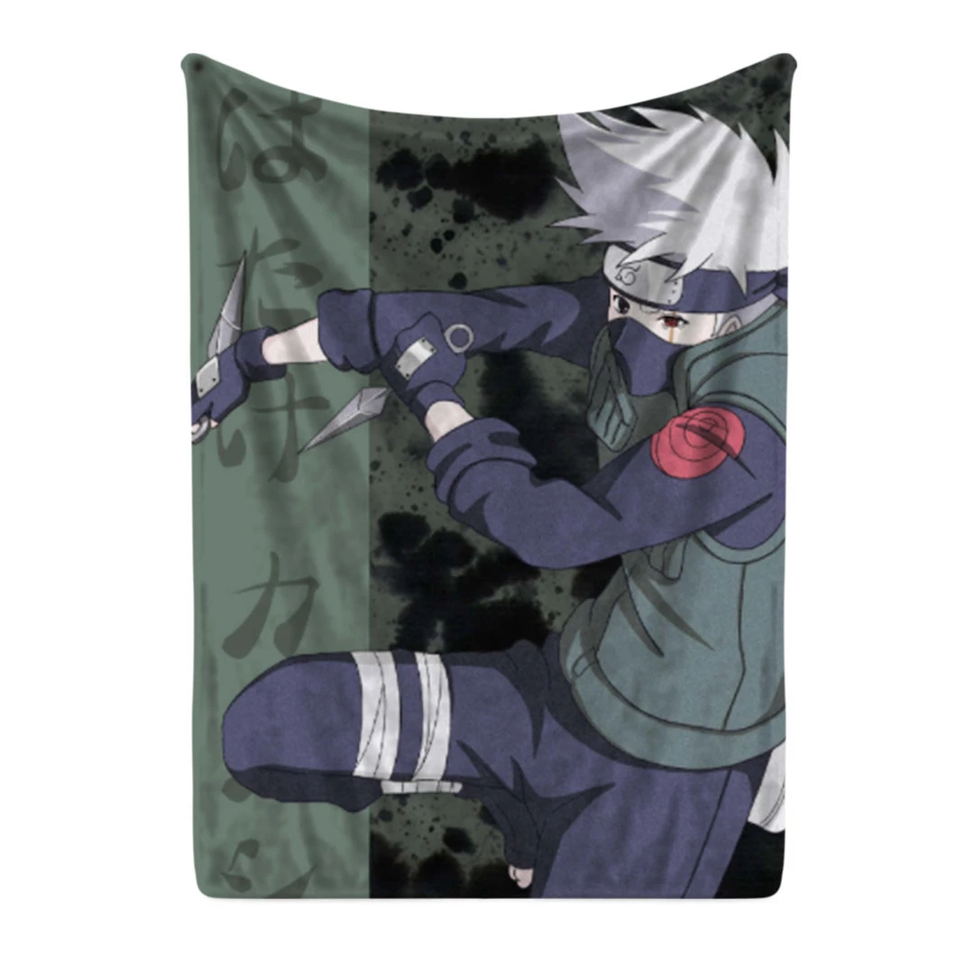 Mily Naruto:Shippuden Kakashi Throw Blanket 3 Mily Naruto:Shippuden Kakashi Throw Blanket