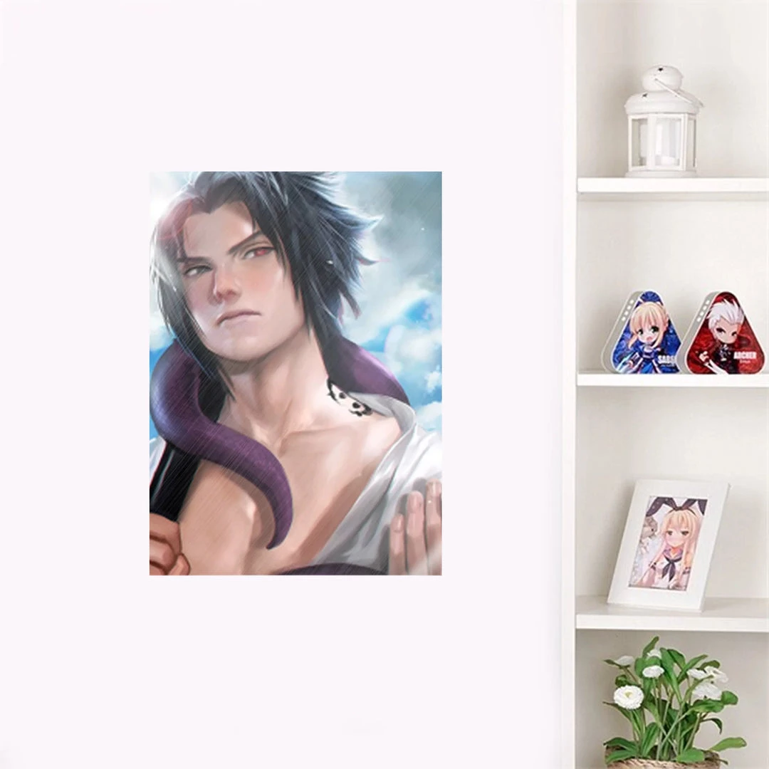 Mily Naruto: Shippuden Sasuke Uchiha "11 X 17" Aluminum Art Print Lifestyle 6 Mily Naruto: Shippuden Sasuke Uchiha "11 X 17" Aluminum Art Print Lifestyle