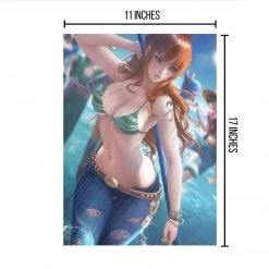 Mily One Piece Nami Pin Up