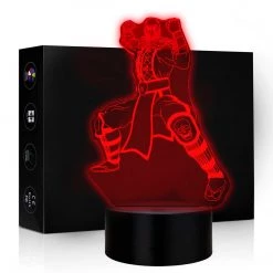 Mily Figures Mortal Kombat Smoke Artwork Acrylic LED Lamp