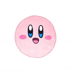 Hot Topic Lifestyle Kirby Face Circular Throw Blanket