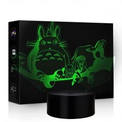 Mily Studio Ghibli Totoro And Kids Acrylic LED Lamp