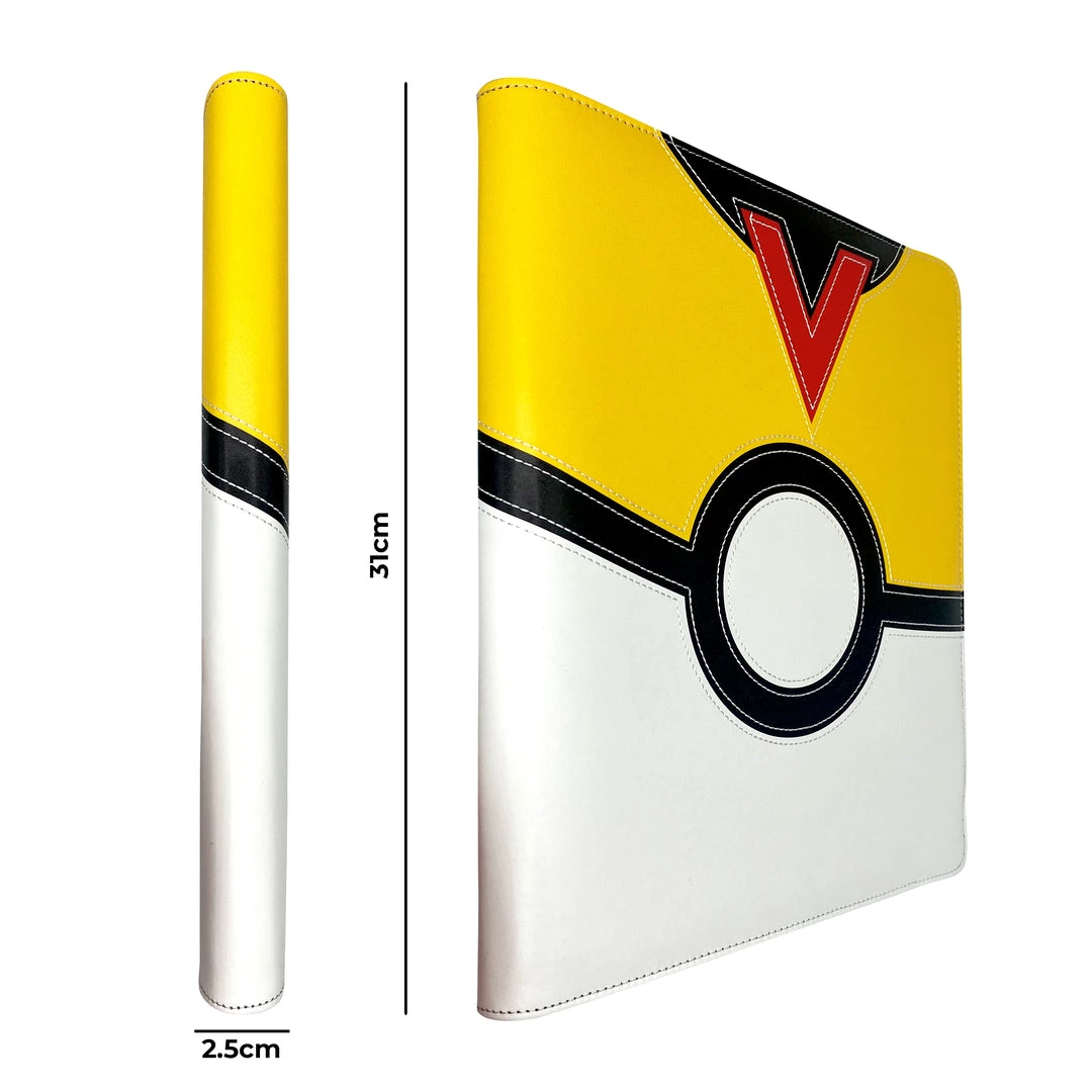 Mily Totem World Level Ball Stitched Poke Ball Theme 9-Pocket Binder 4 Mily Totem World Level Ball Stitched Poke Ball Theme 9-Pocket Binder