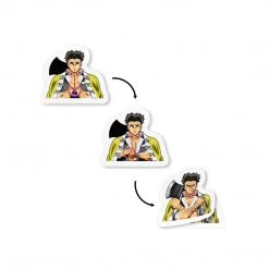 Mily Home Décor Demon Slayer Gyomei Lenticular Sticker