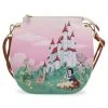 Disney Snow White Castle Scene Loungefly Crossbody Bag Accessories 1 Disney Snow White Castle Scene Loungefly Crossbody Bag Accessories
