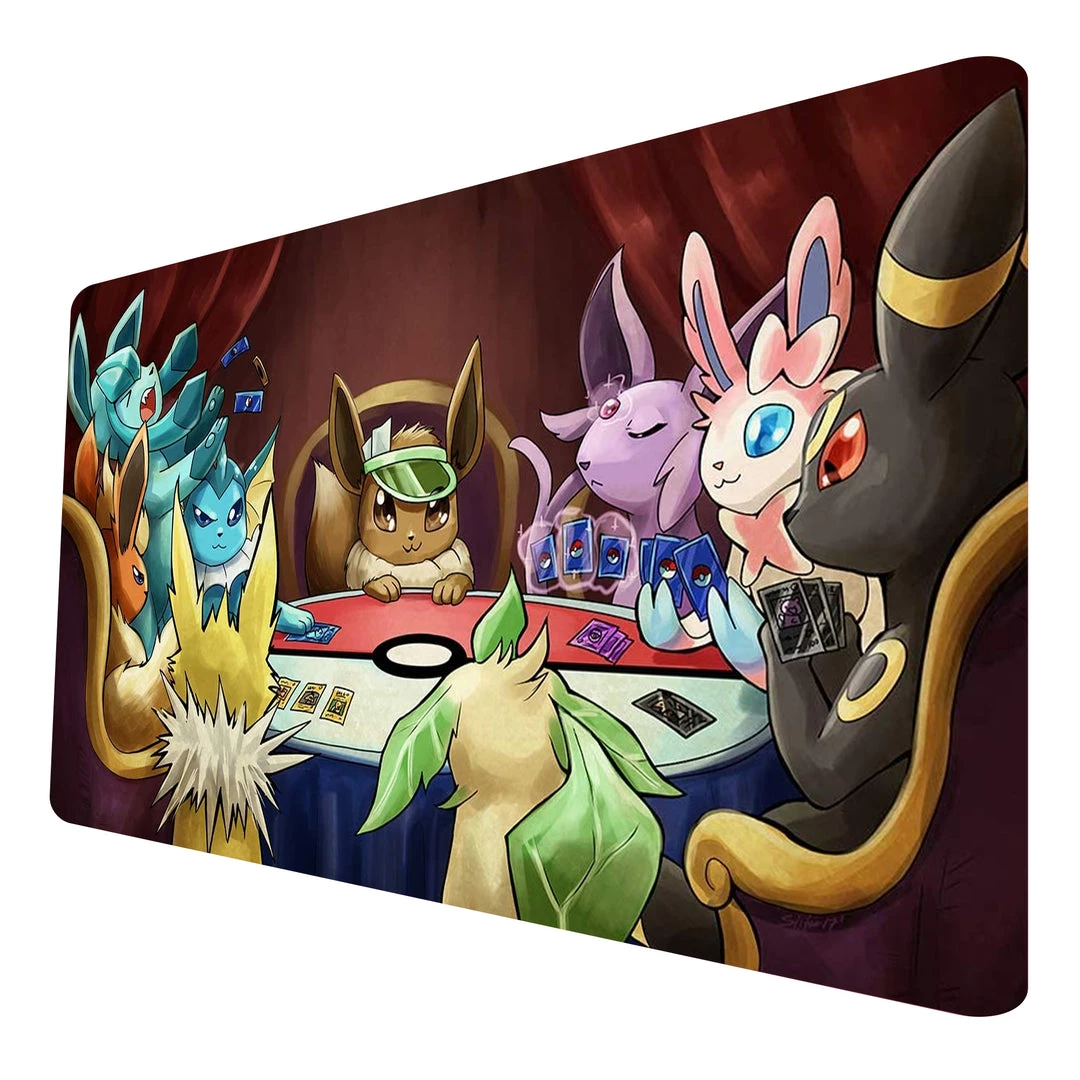 Mily Pokemon Eeveelutions Playing Cards 14 X 24 In Playmat TCG Supplies 3 Mily Pokemon Eeveelutions Playing Cards 14 X 24 In Playmat TCG Supplies