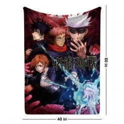 Mily Jujutsu Kaisen Anime Promo Throw Blanket