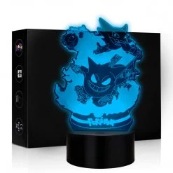 Figures Pokemon Gengar Family Acrylic LED Lamp