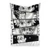 Mily Hunter X Hunter Panels Throw Blanket Lifestyle 1 Mily Hunter X Hunter Panels Throw Blanket Lifestyle