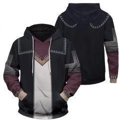 Mily My Hero Academia Dabi Villain Suit Zip Up Hoodie