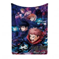 Mily Lifestyle Jujutsu Kaisen Sorcery Throw Blanket