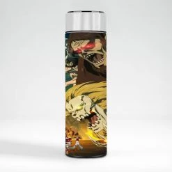 Mily Attack On Titan Final Season Promo Art Temperature Display Thermal Bottle Lifestyle