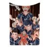 Mily Haikyu!! Karasuno High Throw Blanket Lifestyle