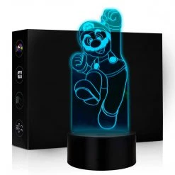 Mily Super Mario Mario Acrylic LED Lamp Figures