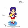 Mily Sailor Moon Sailor Mars Micro Brick Figures