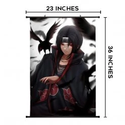 Mily Naruto Shippuden Itachi Crows 23 X 36 Inch Wall Scroll Poster