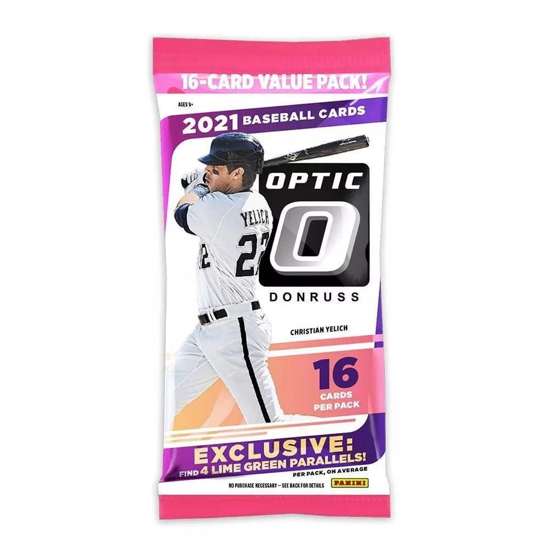 Cesar 2021 Panini Baseball Optics Baseball Trading Card Fat Pack TCG 3 Cesar 2021 Panini Baseball Optics Baseball Trading Card Fat Pack TCG