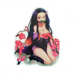Mily Home Décor Demon Slayer Nezuko Sexy Flowers Sticker