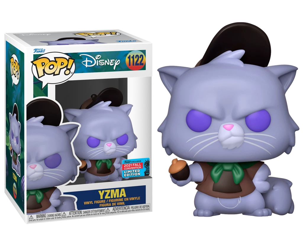 Funko Pop! #1122 Emperors New Groove Yzma - Fall 2021 NYCC Comicon Exclusive Figures 3 Funko Pop! #1122 Emperors New Groove Yzma - Fall 2021 NYCC Comicon Exclusive Figures