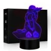 Mily Figures Mortal Kombat Mileena MK9 Art Acrylic LED Lamp