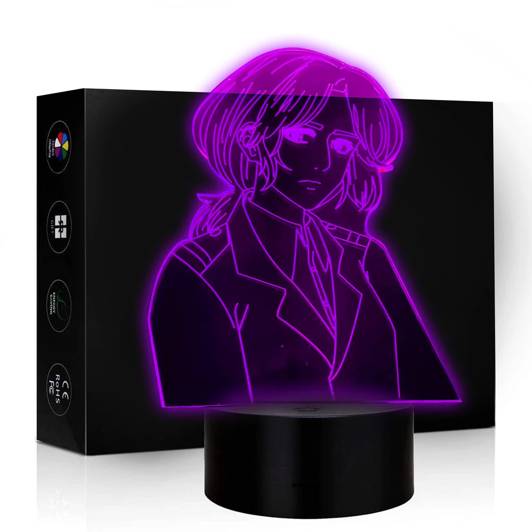 Mily Attack On Titan Pieck Acrylic LED Lamp 3 Mily Attack On Titan Pieck Acrylic LED Lamp