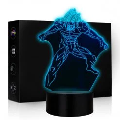 Mily Attack On Titan Eren Titan Form Acrylic LED Lamp Figures