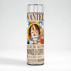 Mily Lifestyle One Piece Luffy And Zoro Wanted Temperature Display Thermal Bottle