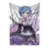 Mily Lifestyle Re:Zero Rem Chains Throw Blanket