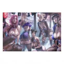 Mily Naruto: Shippuden Ladies Hotspring "11 X 17" Aluminum Art Print Lifestyle