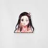 Mily Demon Slayer Nezuko Faces Lenticular Sticker