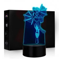 Mily Mortal Kombat Kitana MK9 Acrylic LED Lamp Figures