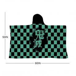 Mily Demon Slayer Tanjiro Throw Poncho Lifestyle