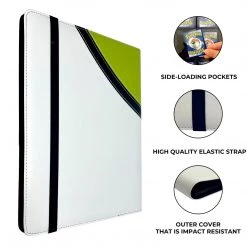 Mily Totem World Friend Ball Stitched Poke Ball Theme 9-Pocket Binder