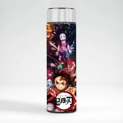 Mily Demon Slayers Movie Promo Art Temperature Display Thermal Bottle