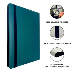 Mily Totem World Green Stitched 9-Pocket Binder TCG Supplies