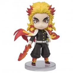 Bandai Namco Demon Slayer Figuarts Mini Kyojuro Rengoku Action Figure (Flame Breathing)