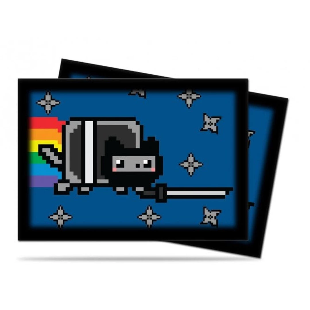 Boba Rally Ultra Pro NyaNinja Cat Small Deck Protector Sleeves - 60ct 3 Boba Rally Ultra Pro NyaNinja Cat Small Deck Protector Sleeves - 60ct