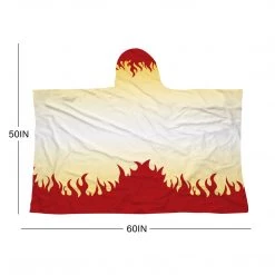 Mily Lifestyle Demon Slayer Rengoku Throw Poncho